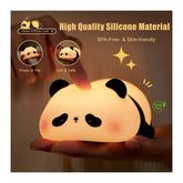 Cute Panda LED Desk Lamp — Adjustable LED Study Light for Desk & Bedroom