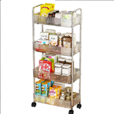Multi Layer Storage Trolley Rack